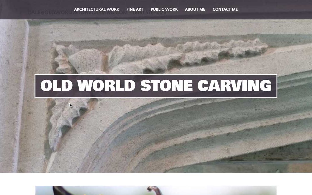 Old World Stone Carving